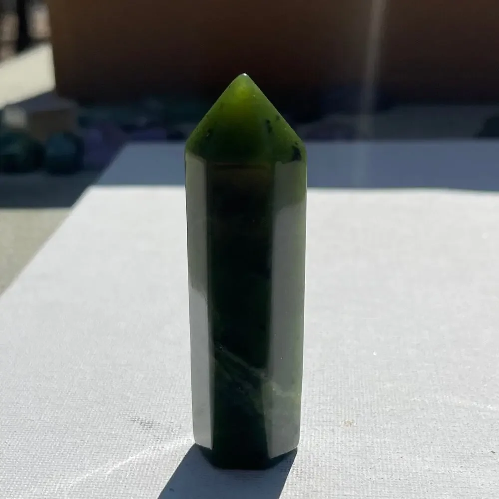 Nephrite Jade Tower